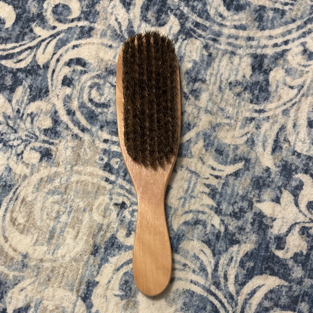 Premium Wooden Men's Grooming Brush